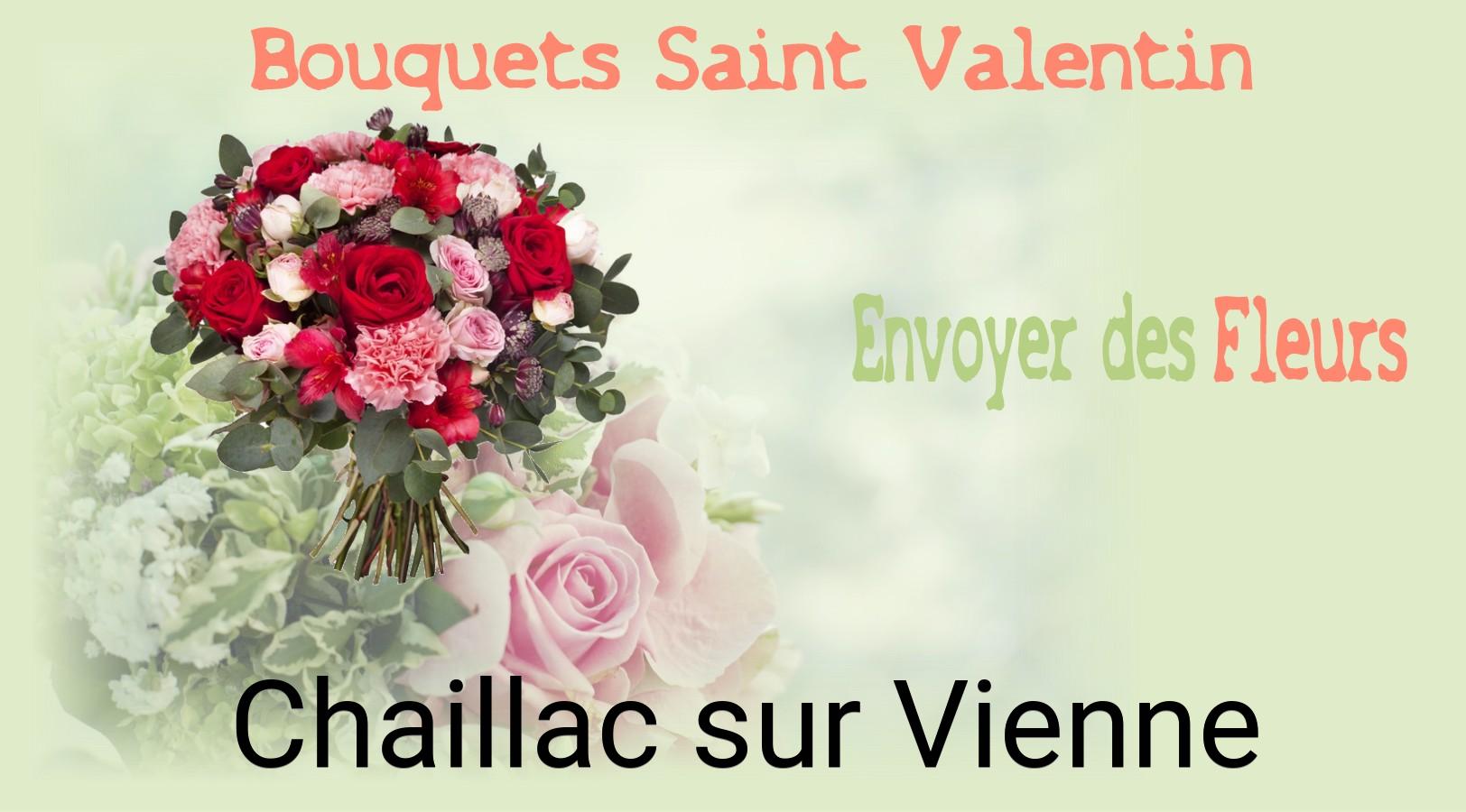 Roses de Saint-Valentin livrées à Chaillac-sur-Vienne